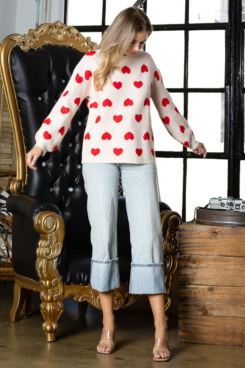 WT0002-PK8-ROUND NECK SWEATER-$24 (PRE-ORDER ONLY)