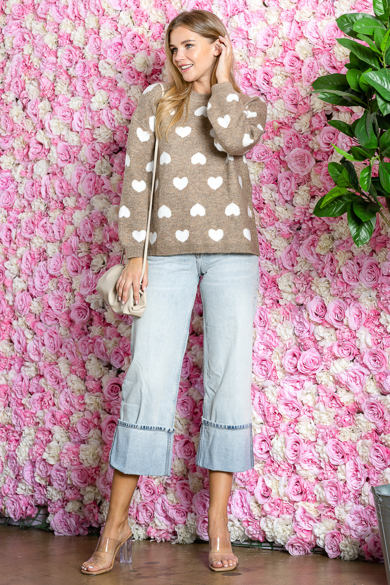 WT0002-PK8-ROUND NECK SWEATER-$24 (PRE-ORDER ONLY)