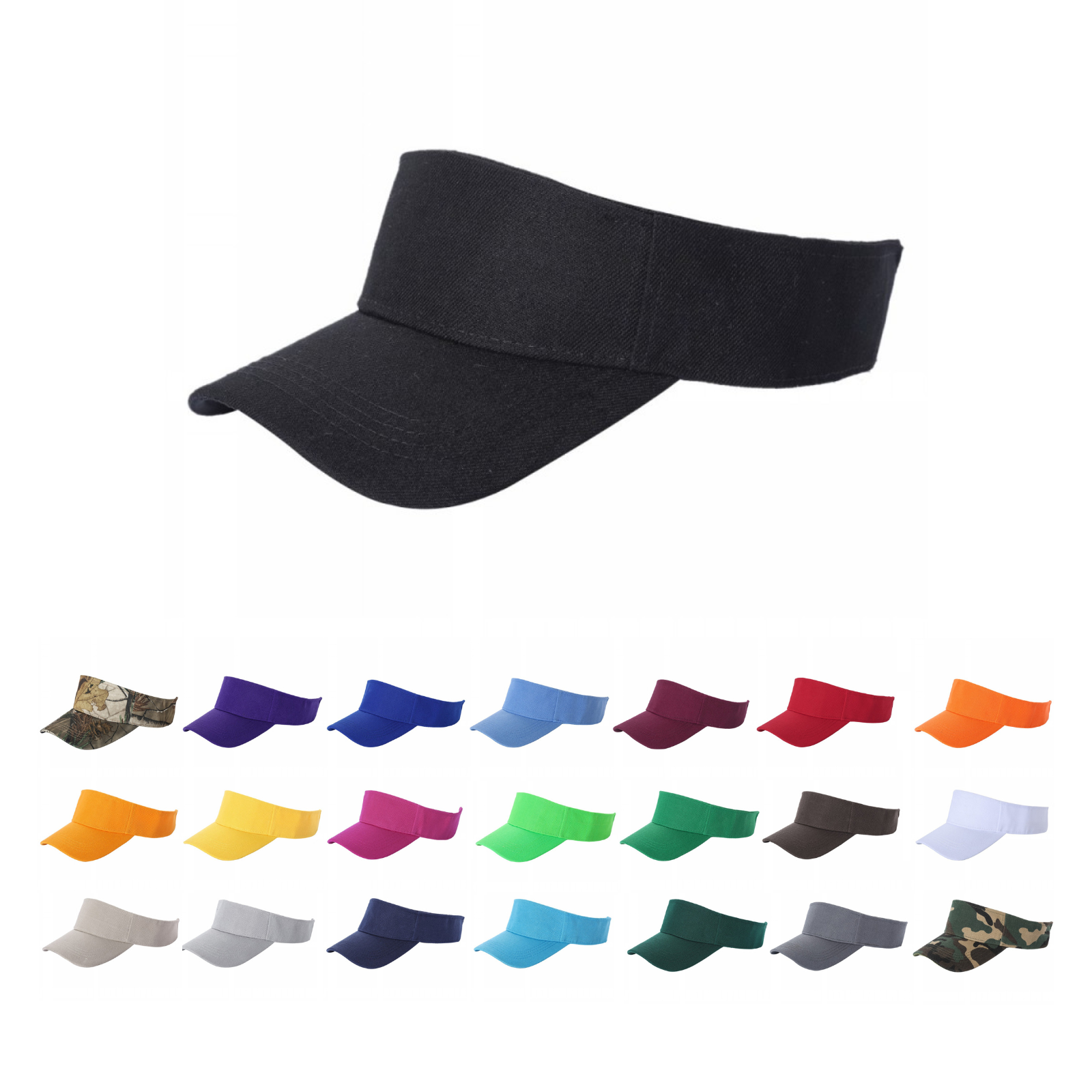 BOX V4 - Sun Visor Velcro - $252/BOX 1 BOX = 18DZ = 216 PCS