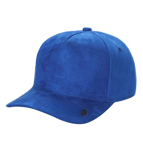5Panel Whole Suede Fabric Snapback Blank Hats 5suede